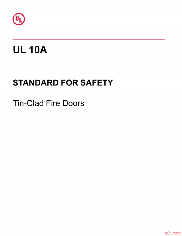 UL 10A PDF UL 10A PDF